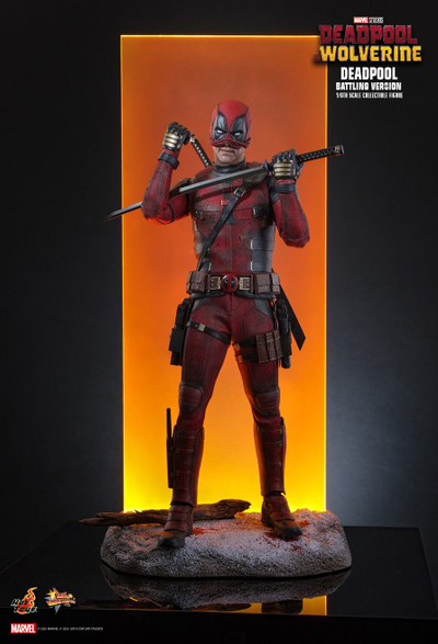Дэдпул в бою  ("Дэдпул и Росомаха") - Коллекционная фигурка 1/6 Deadpool (Battling Version) (MMS782) - Hot Toys