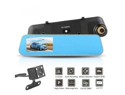 TDS TS-CAR12(69) автовидеорегистратор зеркало+камера