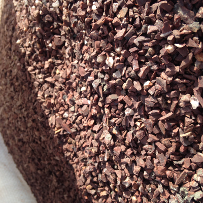 Щебень декоративный (красный), Яшма