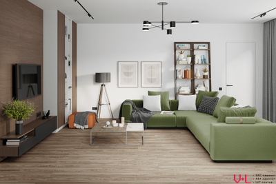 SPC ламинат Damy Floor Family Дуб Селект / Select Oak 001-2