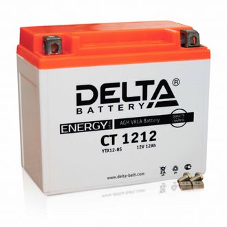 Аккумулятор Delta  CT 1212 (YTX14-BS, YTX12-BS)