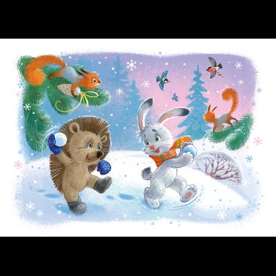 D0581 Новогодние снежки