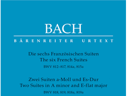 Bach, Johann Sebastian The Six French Suites / Two Suites in A minor and E-flat major BWV 812-819