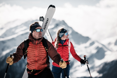 Горные лыжи Augment RACE TOUR 65 161cm R21m c камусом