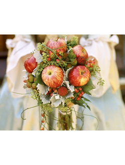 Свадебный букет «Яблоко»