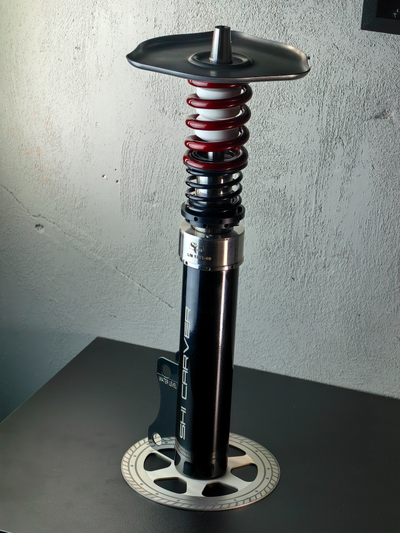 STATIC FINAL: CANDY RED | BLACK with BLACK METAL BASE
