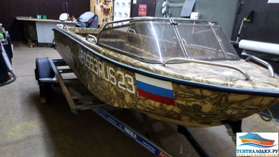 Тент на лодку КАСАТКА 435