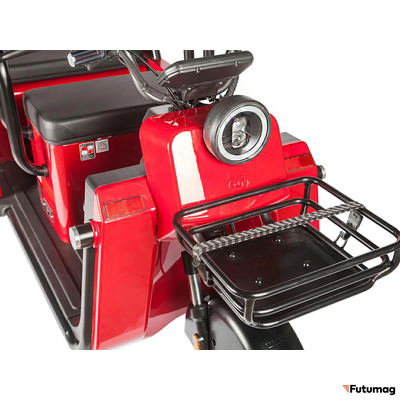 Электротрицикл Wanshida LC-F200 60V 1000Вт красный