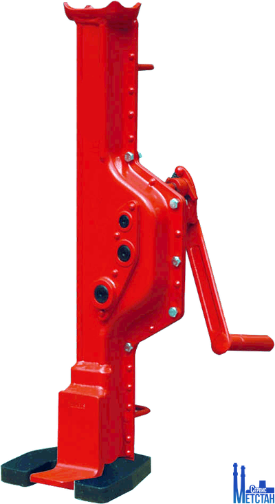 Реечный ручной домкрат с низким подхватом