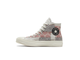 Купить Кеды Converse Chuck 70 Patchwork белые высокие 170059C