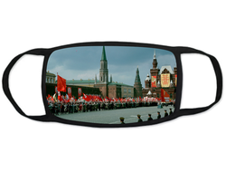 Тканевая защитная маска на лицо СССР №6