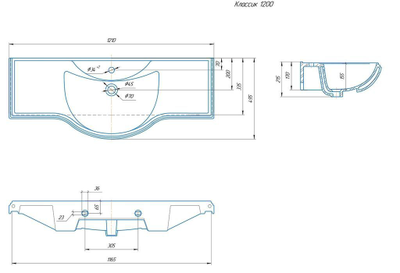 Мебель для ванной Opadiris Риспекто 120 слоновая кость