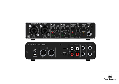BEHRINGER UMC204HD изображение с сайта музыкального магазина иваново domstereo.ru