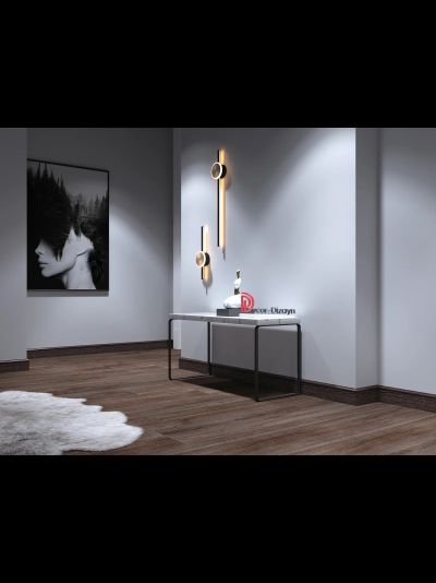 Напольный плинтус Decor-Dizayn 005-81SH, влагостойкий, ударопрочный, 2,4 метра