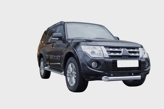 Защита переднего бампера труба, d 100, Mitsubishi Pajero IV 2011-, MIPJ.48.1398 ( MIPJ.48.1398 )