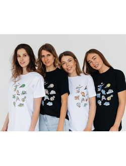 Футболки повседневные с принтами