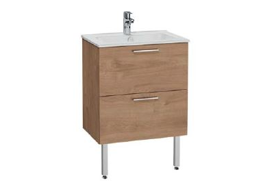 Комплект мебели VITRA MIA, 60 см, с ящиками, золотой дуб, 67270