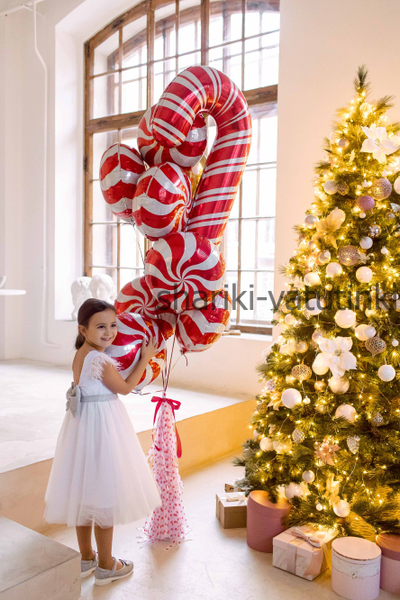 Леденец трость, Красный