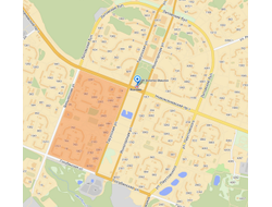 Новоясеневский пр-т. - Голубинская (79 шт.)