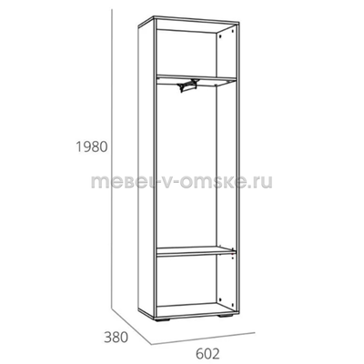Шкаф для одежды Livorno (Ливорно) - 013.16