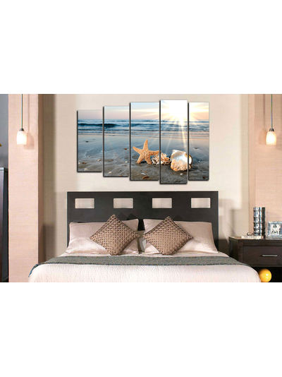 Модульная картина &quot;Рано утром&quot;