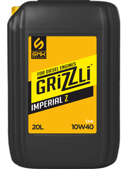 Grizzli Imperial Z 10W-40 масло моторное CI-4/SL/E7