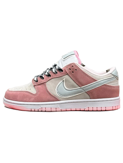 Nike SB Dunk Low White Pink Grey