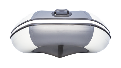 Моторная лодка Ривьера Компакт 3200 СК светло-серый/графит комби