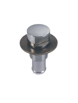 Головка дренажная из хромированной латуни 1190 19 мм