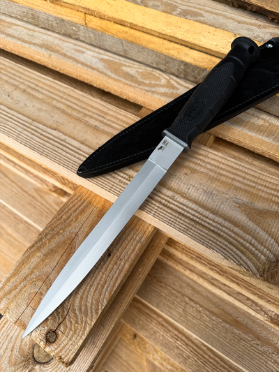 Тактический нож Страйт сталь 95Х18, рукоять резина