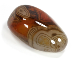 Сердолик, сардоникс, полировка, Индия (47*28*21 мм, 41 г) №28995