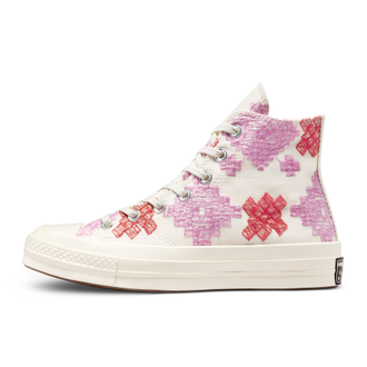 Кеды Converse Chuck Taylor All Star Lift Festival Broderie High Top Bright Madder женские