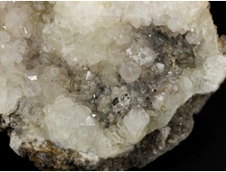 Кварц, щетка кристаллов, Аметистовый кварц, необработанный "дикий" образец, Кавказ, Приэльбрусье (120*102*90 мм, 816 г) №28281