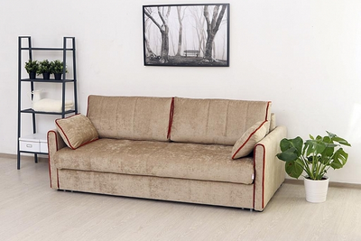 ДВУСПАЛЬНЫЙ КОМПАКТНЫЙ ПРУЖИННЫЙ ДИВАН-КРОВАТЬ НИЦЦА, МЕТАЛЛОСКЕЛЕТ С МЕХАНИЗМОМ ПАНТОГРАФ В МОСКВЕ НЕДОРОГО