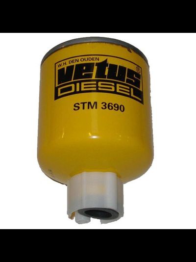 Топливный фильтр Vetus STM3690 для M2/M3/M4/P4.17/P4.19/VH4.65/80/DT(A)4.70/85/M2.02/M2.04/M2.06/M2.C5/M2.D5/M3.09