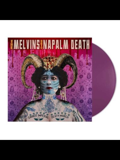 Melvins with Napalm Death - Savage Imperial Death March LP Orchid