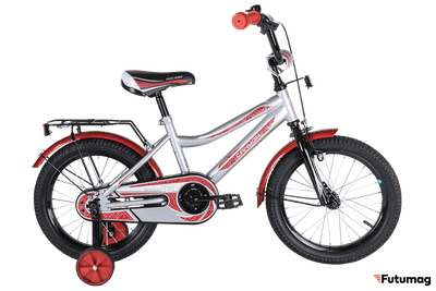 Велосипед TechTeam Canyon 14 серо-красный