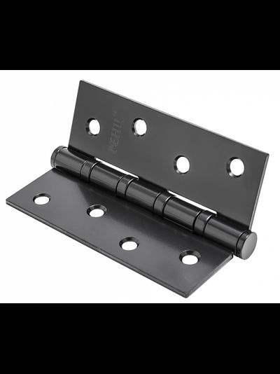 Петли дверные Ренц 4BB B черная