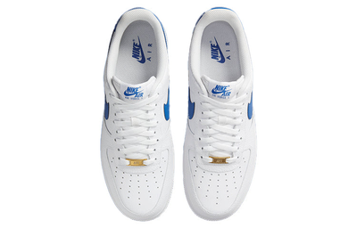 Blue nike air force shoes clearance