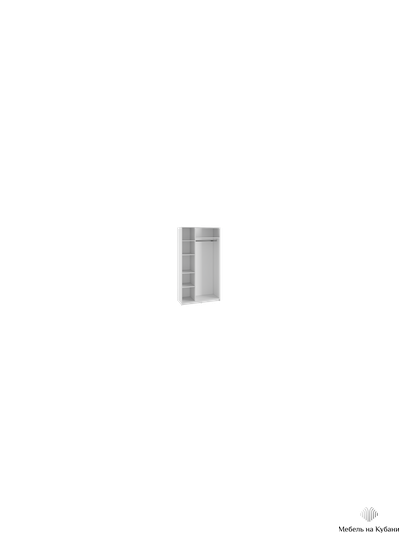 Бруно шкаф 1200 3-х ств (лдсп белый)