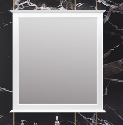 Мебель для ванной Opadiris Кантара 85 белый матовый