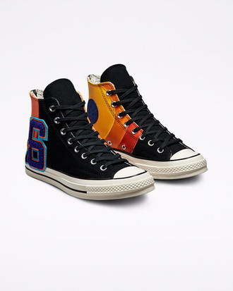 Кеды Converse Chuck 70 x Space Jam оранжевые с черным