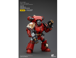 Эрелим Слез Ангела Кровавых Ангелов (Warhammer Horus Heresy) - КОЛЛЕКЦИОННАЯ ФИГУРКА 1/18 Blood Angels Angel's Tears Squad Erelim with Volkite Serpentas (JT00348) - JOYTOY