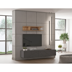 ОМ059 Гостиная Шерлок №3. Размер: 2104х?х410. Ширина ТВ-ниши: 1202.