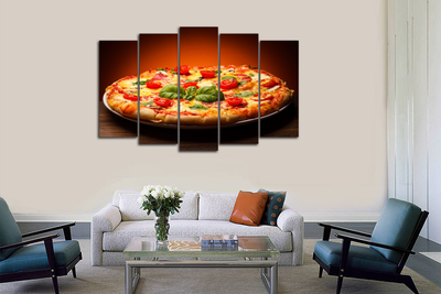 Модульная картина "Итальянская пицца"