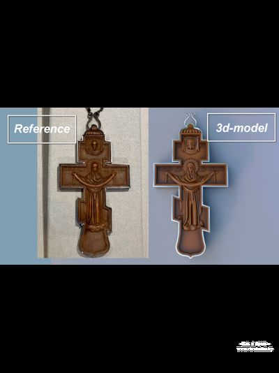 Наперсный крест Великой княгини Елизаветы Феодоровны