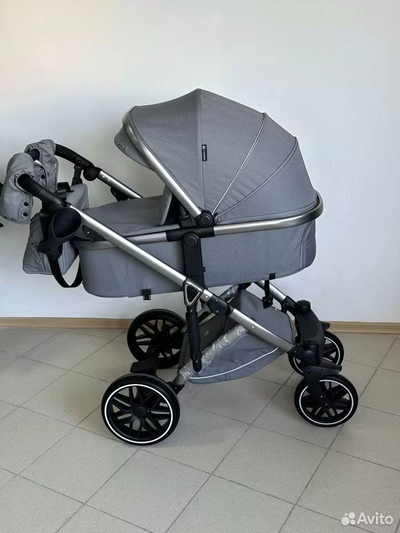 Детская коляска 3 в 1 Luxmom F2A Серый