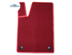 Накладки - коврики из текстильного ворса БИЗНЕС красные