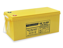 Гелевый аккумулятор Yellow GB 12-200 (12 В, 200 А*ч)
