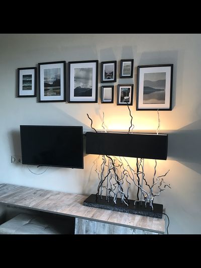 Декоративная дизайнерская лампа настольная forest